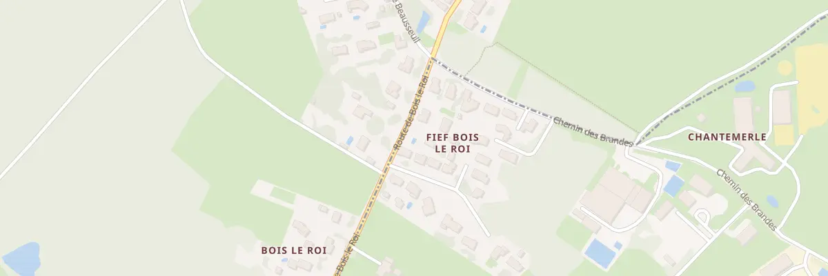 Plan du 1 Imp François Villon à Chaniers