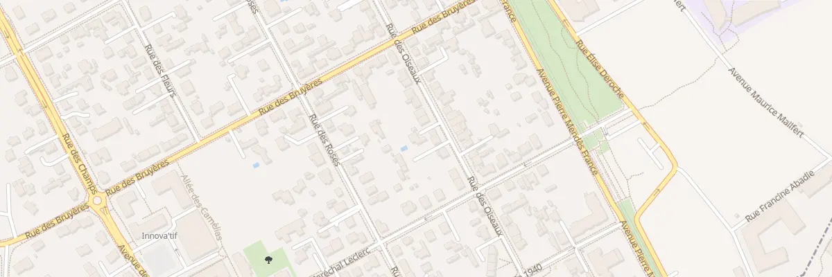 Plan du 53T Rue des Oiseaux à Avrillé