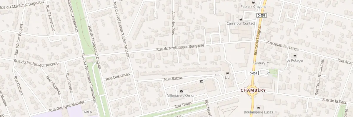Plan du 32 Rue Professeur Bergonié à Villenave-d’Ornon