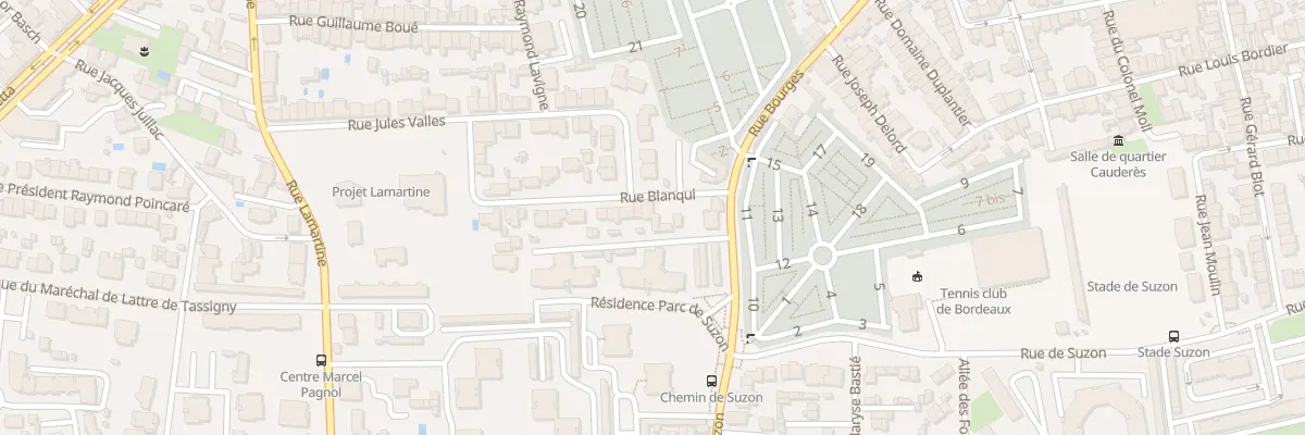 Plan du 37 Rue Blanqui à Talence