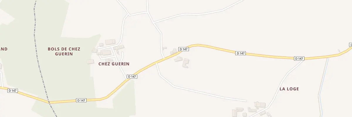 Plan du 5088 Chez Baty à Saint-Dizant-du-Bois