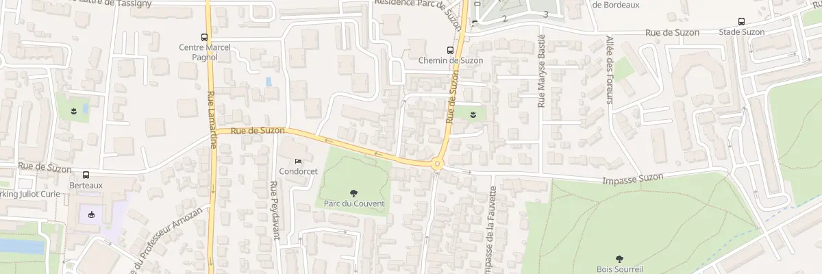 Plan du 18 Rue Francisco Ferrer à Talence