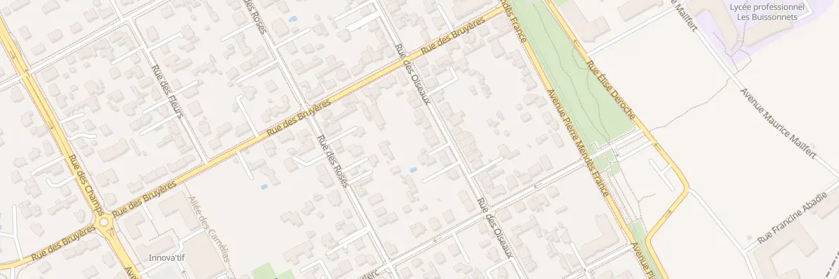 Plan du 55B Rue des Oiseaux à Avrillé