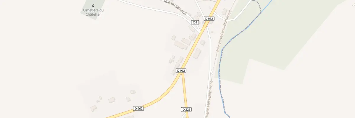 Plan du 20 Rue des Renardiers au Châtellier