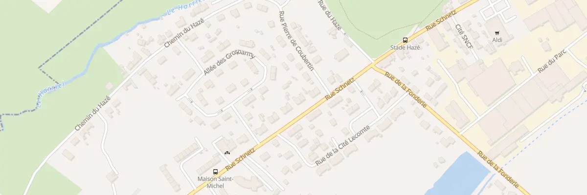 Plan du 14 Rue du Mont Saint Michel à Flers