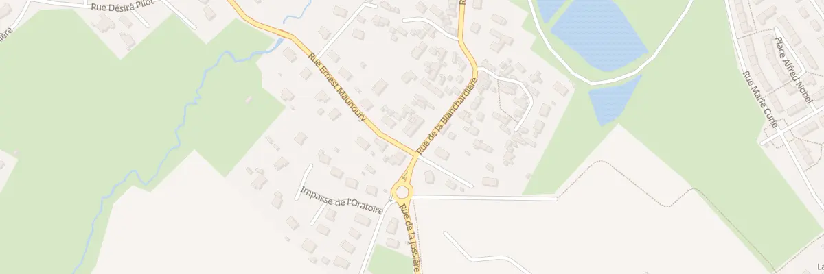 Plan du 578 Rue de la Blanchardiere à Flers