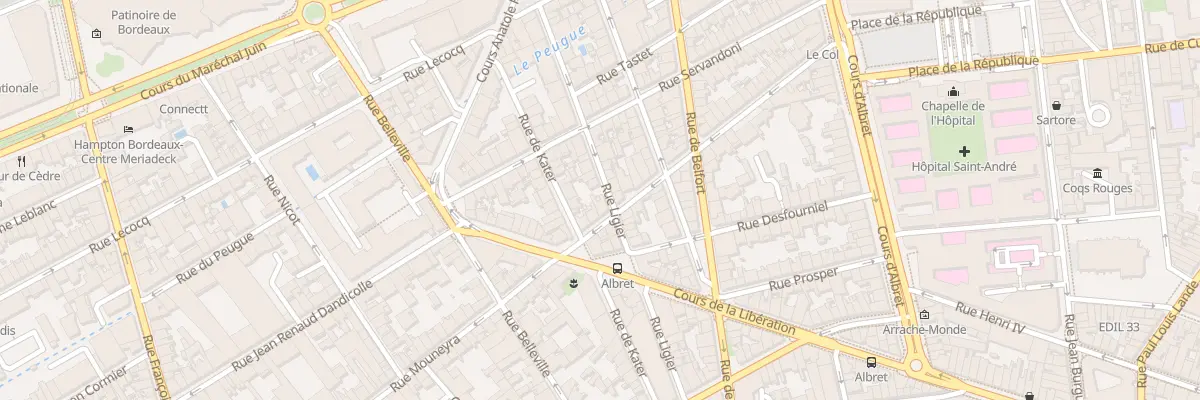 Plan du 49 Rue Mouneyra à Bordeaux