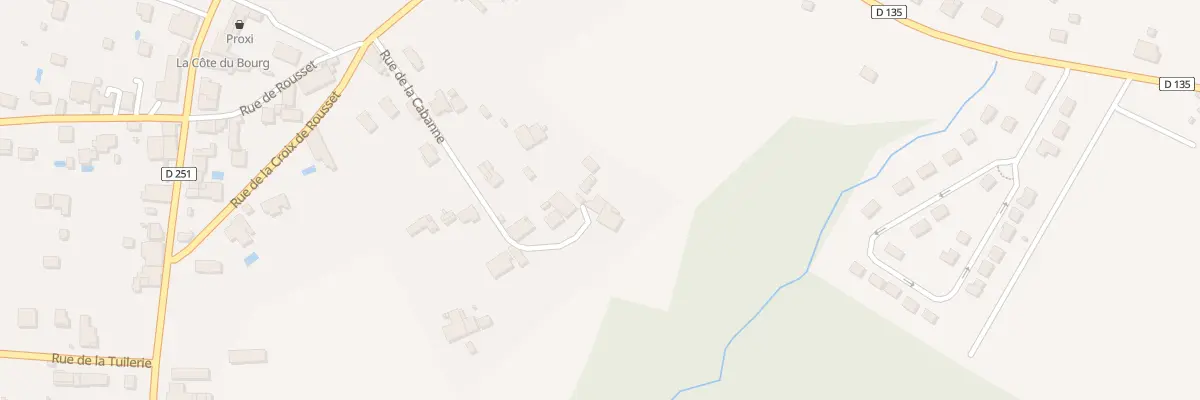 Plan du 20 Rue de la Cabane à Berson