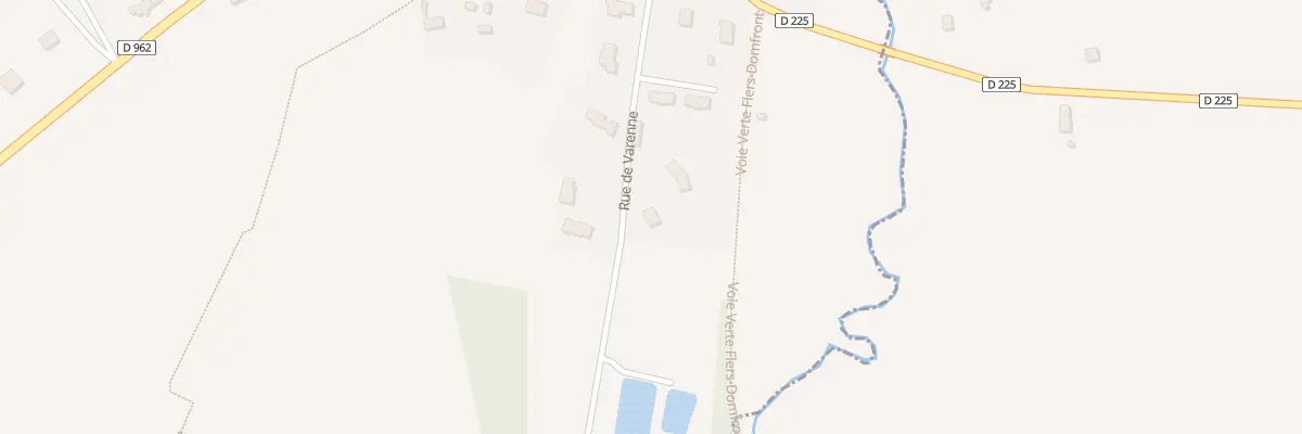 Plan du 17 Rue de Varenne au Châtellier