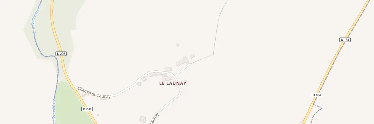 Plan du 5028 Le Launay à Pontécoulant