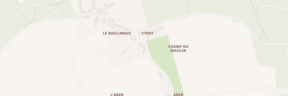 Plan du 7 Rte du 16 Aout 1944 à Juicq