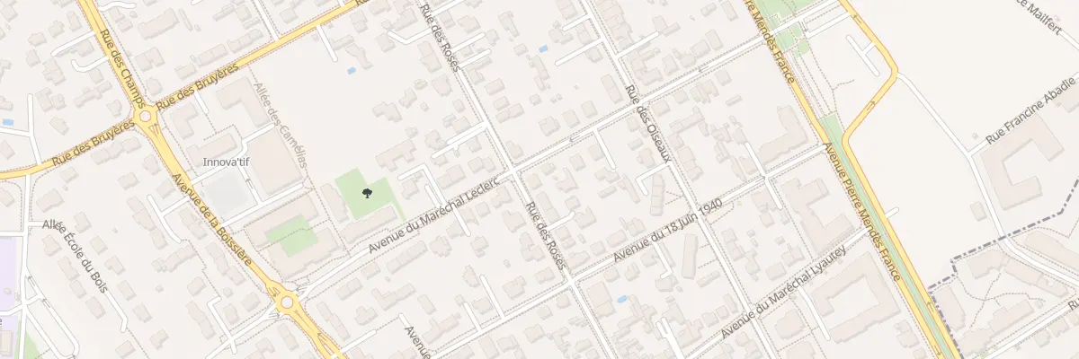 Plan du 22B Rue des Roses à Avrillé