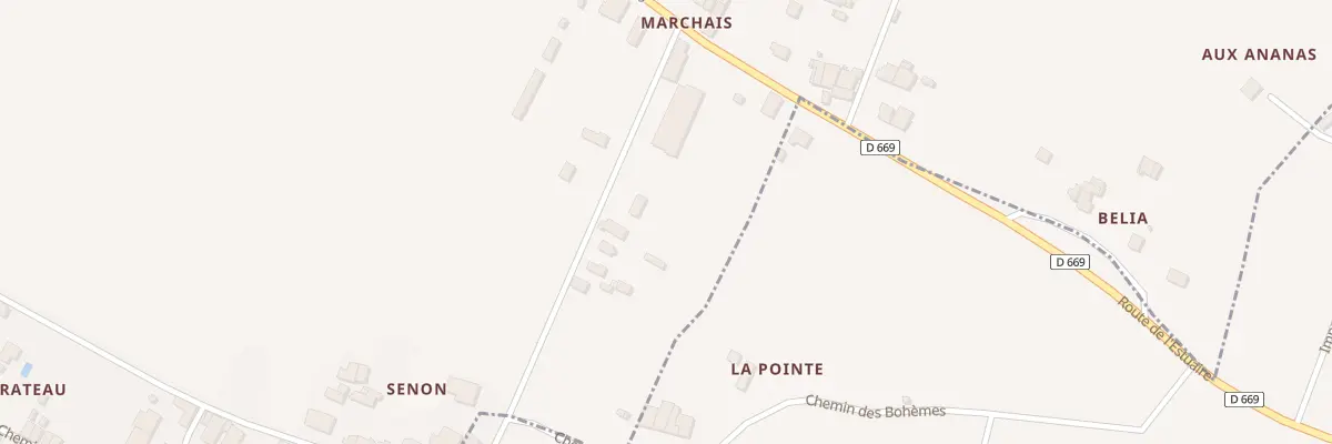 Plan du 81B Marchais Sud à Saint-Seurin-de-Bourg