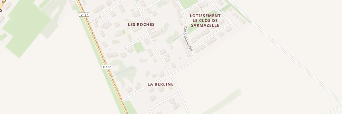 Plan du 31 Rue Royale à La Jard