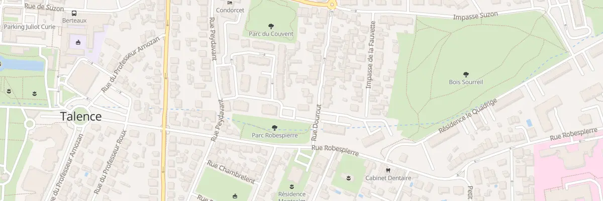 Plan du 39 Rue Dourout à Talence