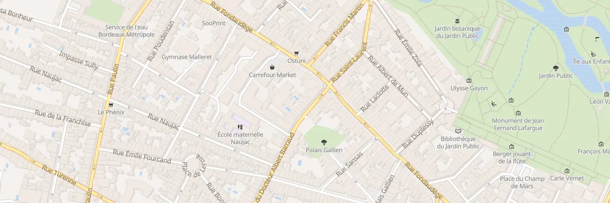 Plan du 139 Rue du Docteur Albert Barraud à Bordeaux