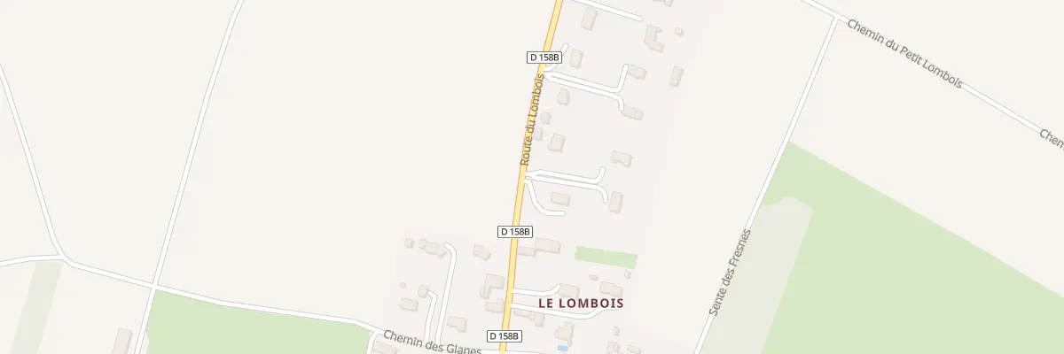 Plan du 10 Rte du Lombois à Loucelles