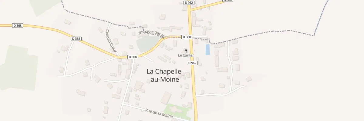 Plan du 4 Rue Principale à La Chapelle-au-Moine
