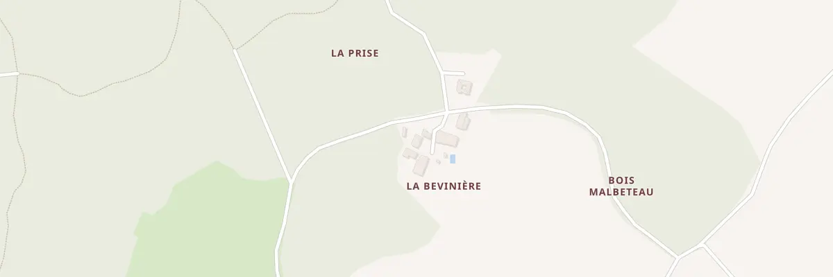 Plan du 2 Che de la Mare à Fenioux