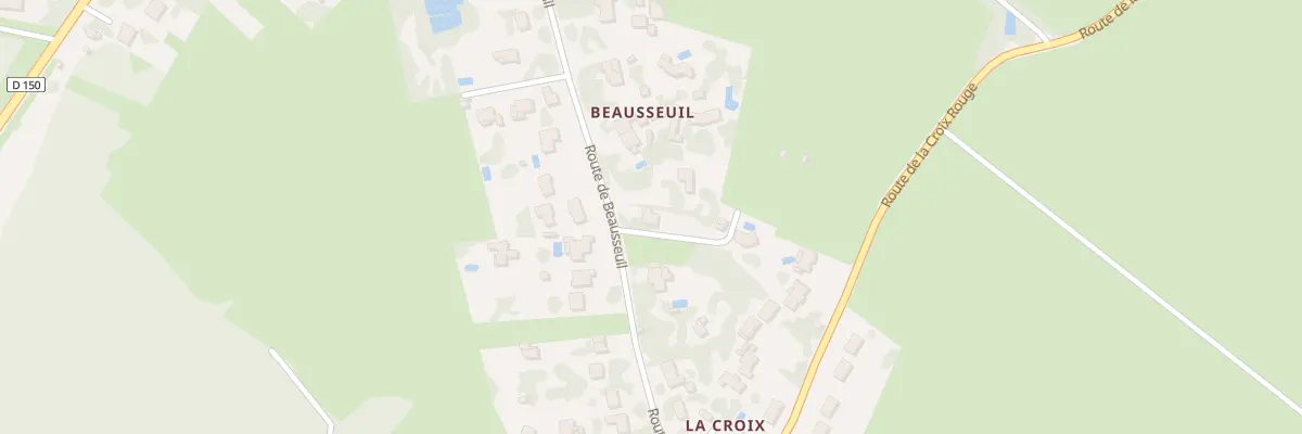 Plan du 33A Rte de Beausseuil à Fontcouverte