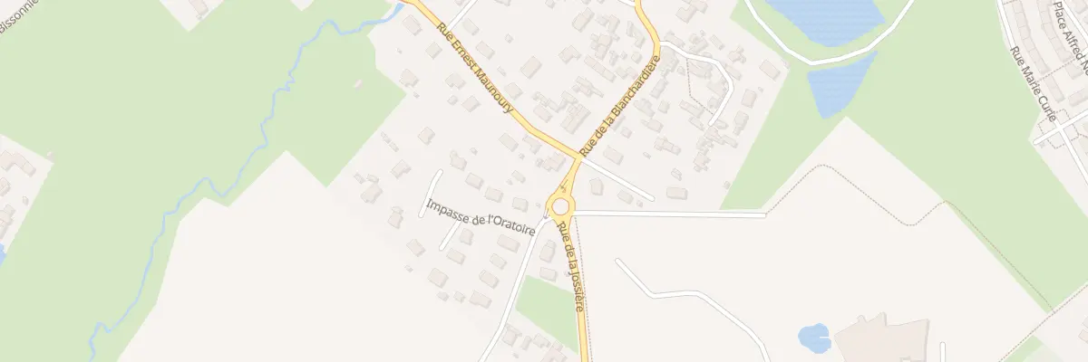 Plan du 634 Rue de la Blanchardiere à Flers