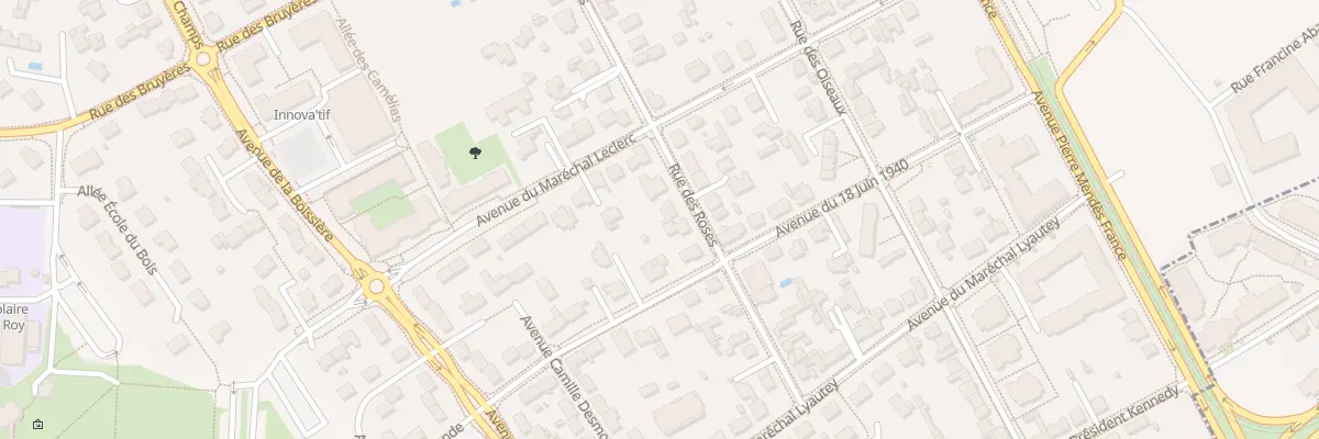 Plan du 19 Rue des Roses à Avrillé