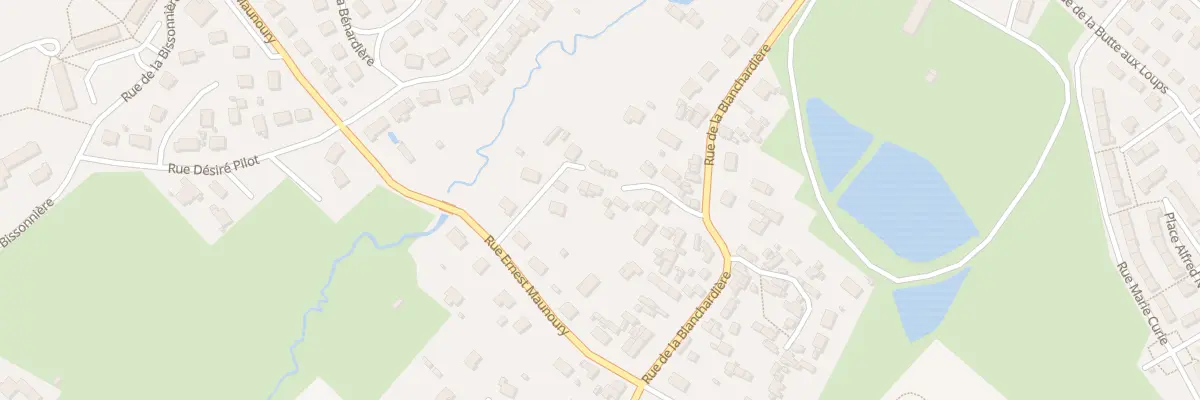 Plan du 260 Rue de la Blanchardiere à Flers