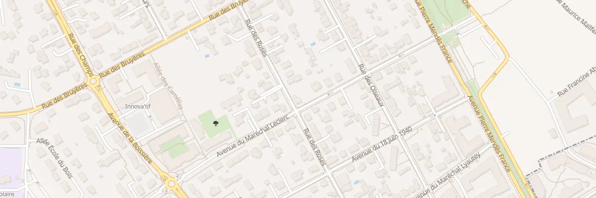 Plan du 24 Rue des Roses à Avrillé