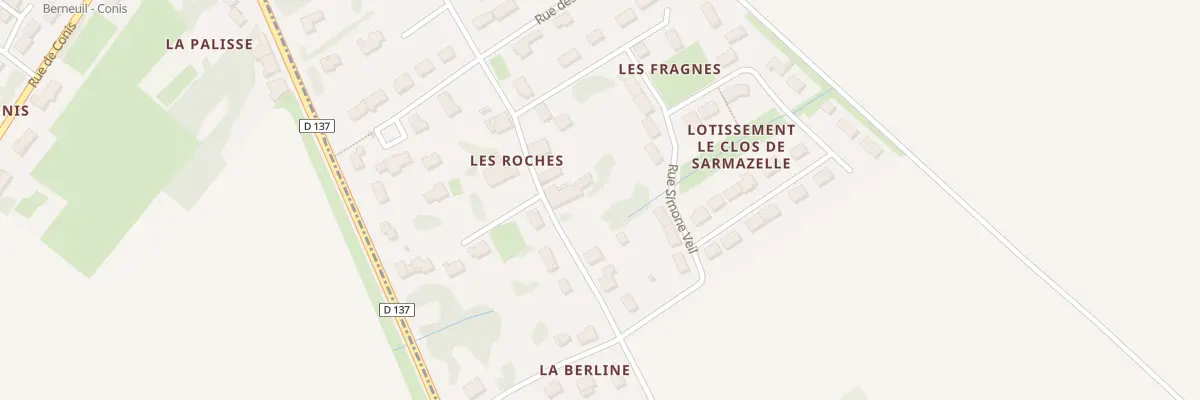 Plan du 25 Rue Royale à La Jard