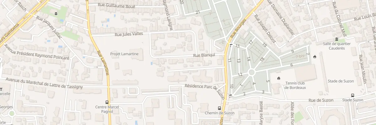 Plan du 27 Rue Blanqui à Talence