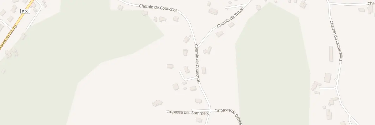 Plan du 5005F Couechot à Lacrabe