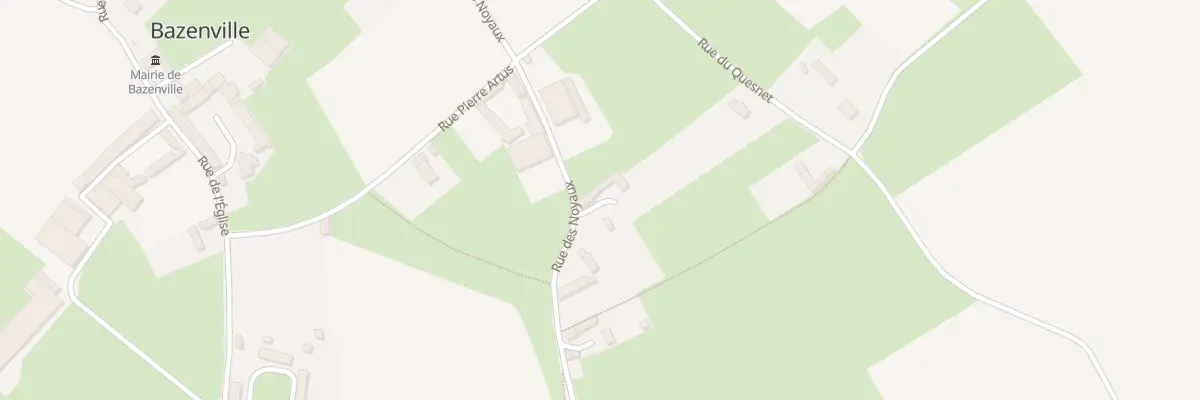Plan du 13 Rue des Noyaux à Bazenville