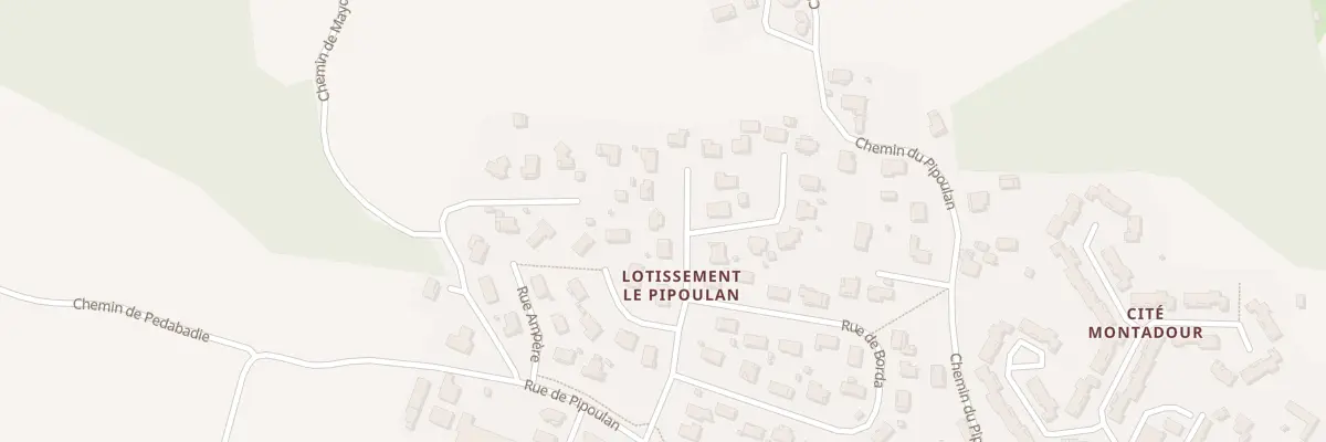 Plan du 33 Rue Edison à Saint-Sever