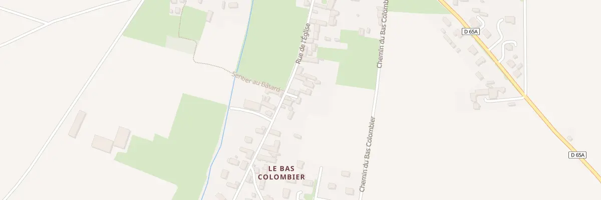 Plan du 5094 Rue de l’Église à Asnelles