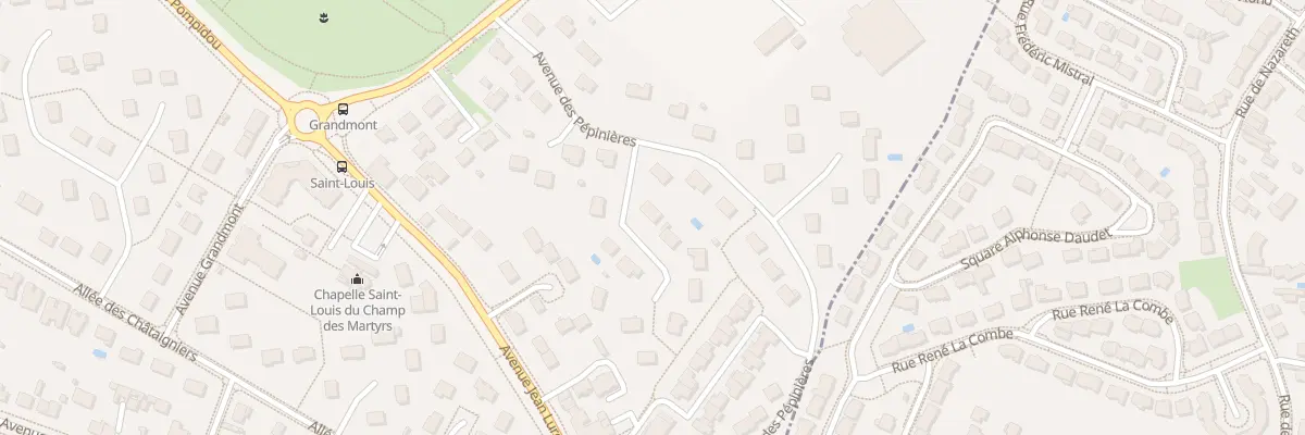 Plan du 3 Rue St Louis à Avrillé