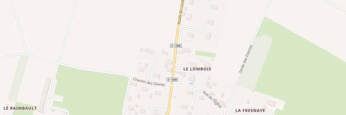 Plan du 3 Rte du Lombois à Loucelles