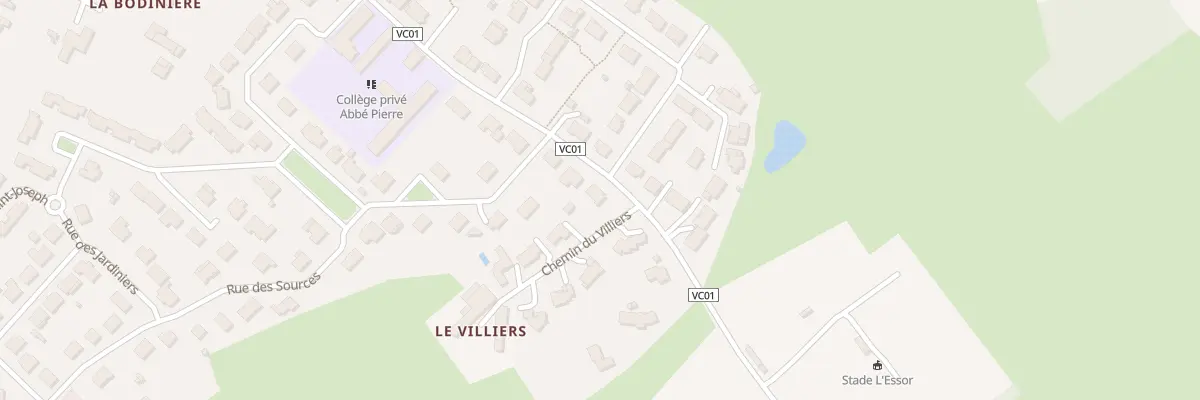 Plan du 24 Rue Joseph Herbert à Nueil-les-Aubiers
