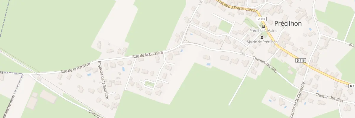 Plan du 12 Imp du Pic d’Anie à Précilhon