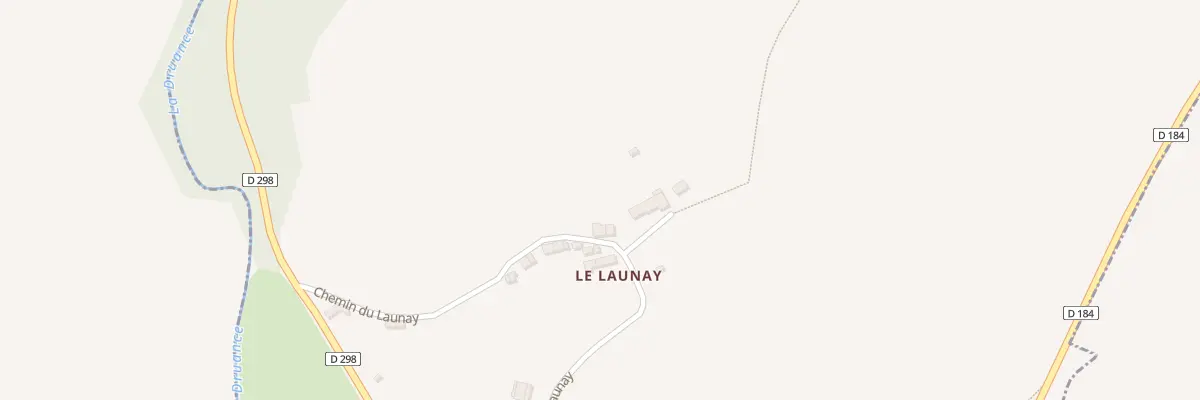 Plan du 9 Che du Launay à Pontécoulant