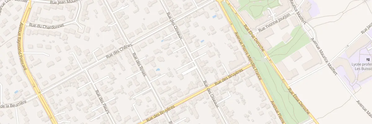 Plan du 75 Rue des Oiseaux à Avrillé