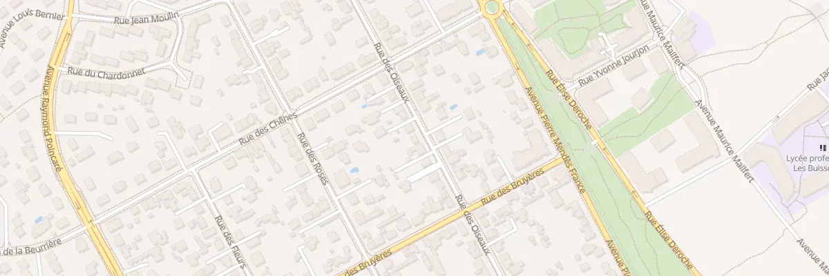 Plan du 77 Rue des Oiseaux à Avrillé