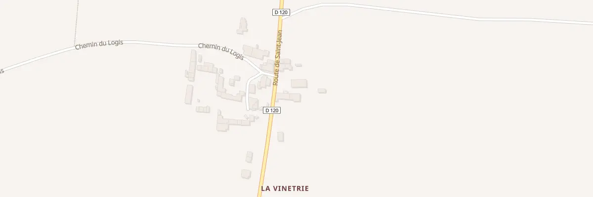 Plan du 5 Rte de Saint-jean à Marsais