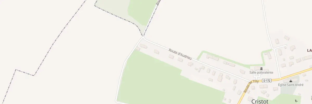 Plan du 19 Rte d’Audrieu à Cristot