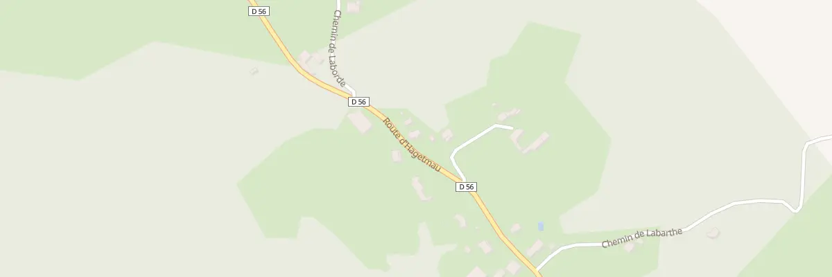 Plan du 706 Rte d’Hagetmau à Poudenx