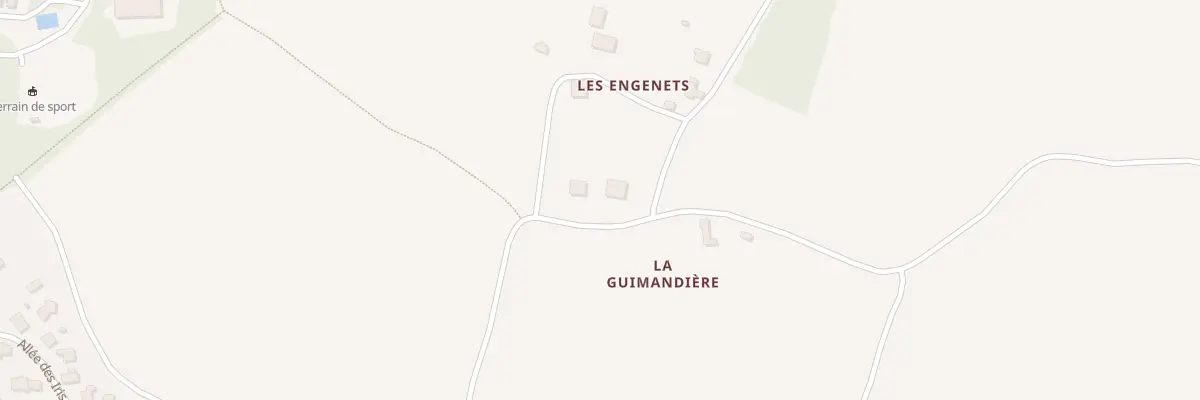 Plan du 5186 Les Engenets à Feneu