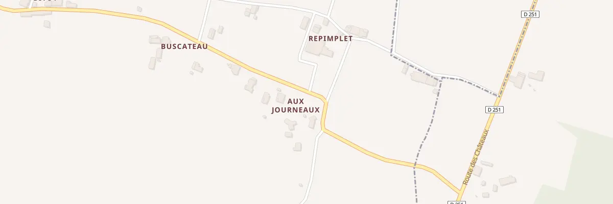 Plan du 2B Aux Journeaux à Saint-Ciers-de-Canesse