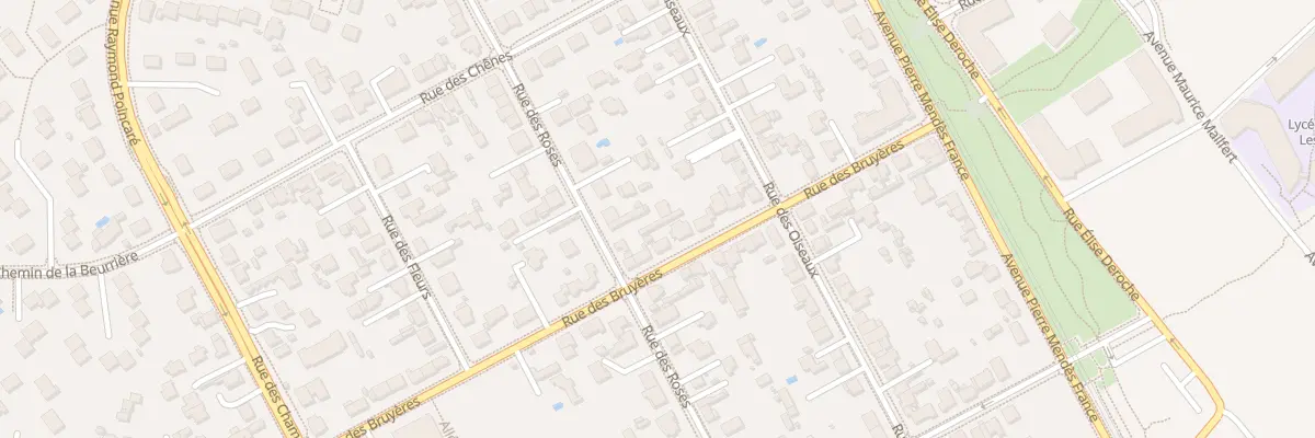 Plan du 42E Rue des Roses à Avrillé