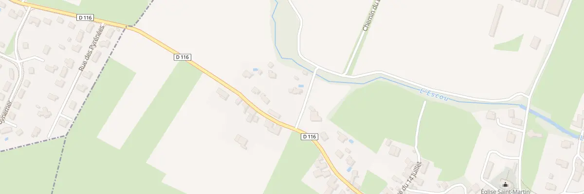 Plan du 4 Che du Lavoir à Précilhon