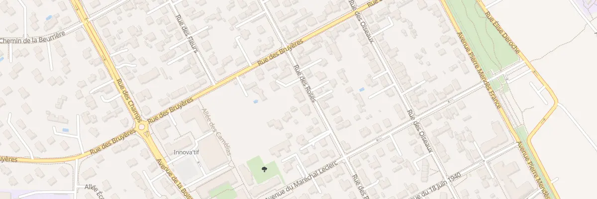 Plan du 37 Rue des Roses à Avrillé