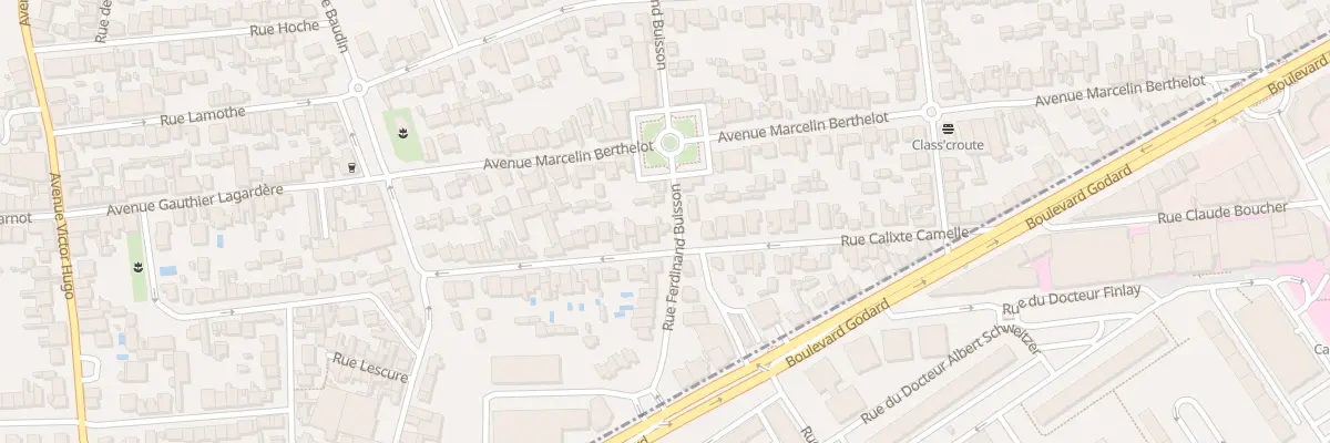 Plan du 42 Rue Calixte Camelle au Bouscat
